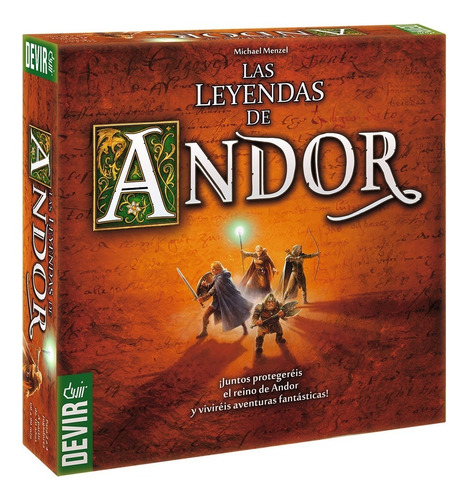 Juego De Mesa Las Leyendas De Andor Devir Muy Lejano