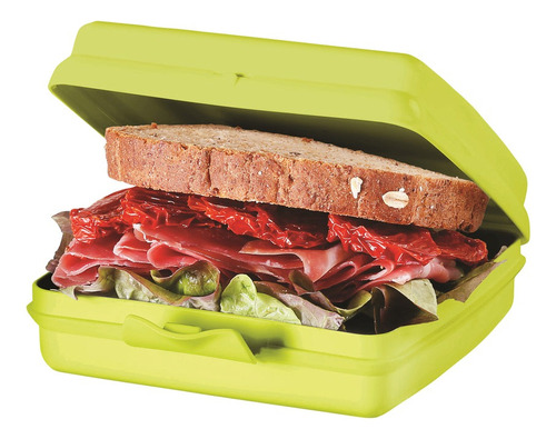 Sandwichera Cuadrada 650 Ml Tupperware