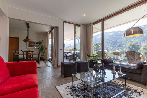 Casa Mediterránea En Condominio, 4 Dormitorios, Lo Barnechea