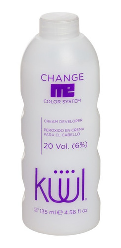 Peroxido En Crema Kuul Change Me 20 Vol - Botella De 135ml