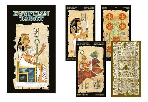 Egyptian Tarot (78 Cartas + Guia De Uso) - Silvana Alasia