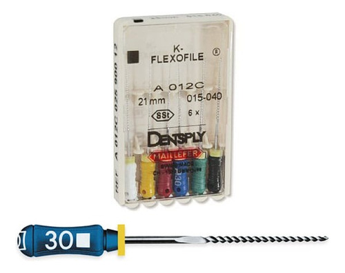 Limas K-flexofile Dentsply Maillefer Blíster X6u Odontologia