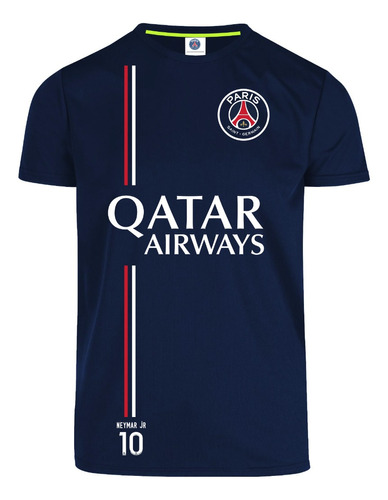 Playera Niños Neymar Jr Psg Paris Saintgermain Tela Dry Fit 