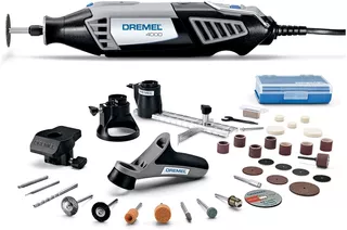 Dremel 4000-4/34 Variable Speed Rotary Tool Kit - Engraver, Polisher, (Gray)