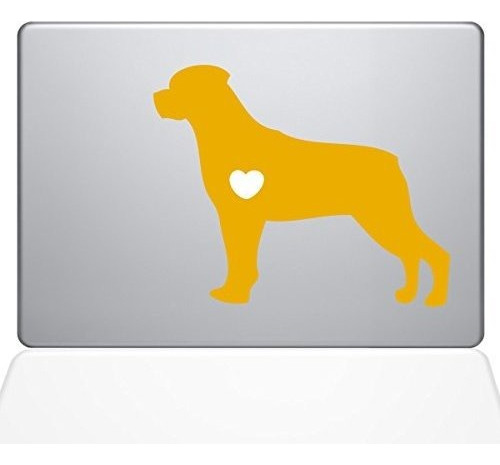 The Decal Guru I Love My Rottweiler Calcomanía De Vinilo