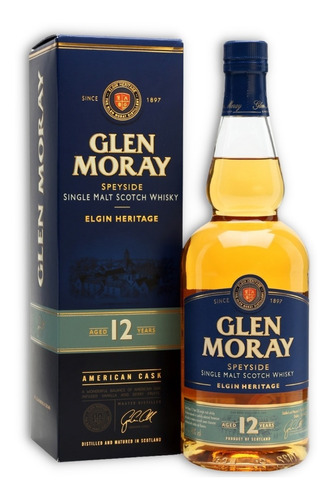 Glen Moray Elgin Heritage Whisky 12 Años 700ml C/estuche