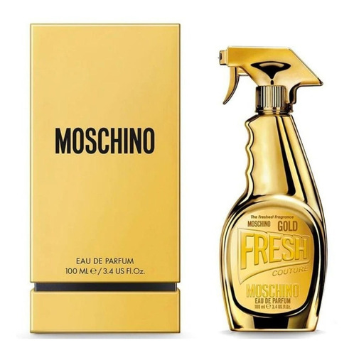 Perfume Moschino Fresh Gold Eau De Parfum 100ml De Mujer