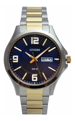 Reloj Citizen Hombre Bf2004 Acero Wr50 Agente Oficial