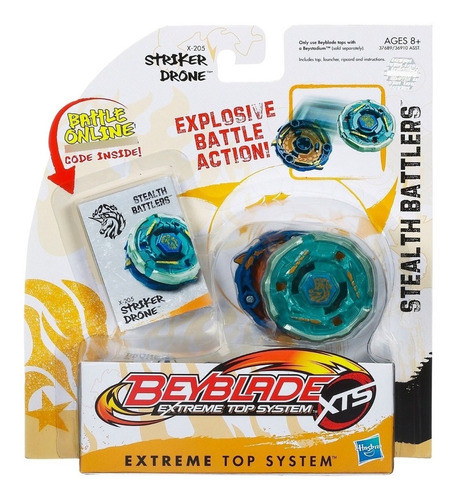 Beyblade Extreme Top System - Xts - 205 - Striker Drone