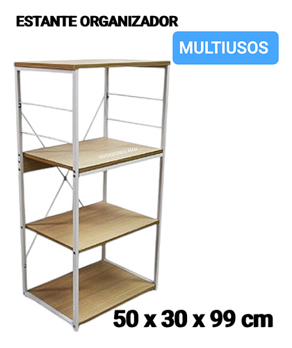 Estante Organizador Cocina Baño Múltiples Espacios Resistent (Usado)