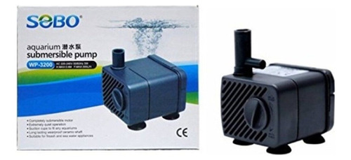 Imagen 2 de 7 de Bomba De Agua Sumergible Wp-3200 Para Peceras Acuarios