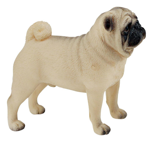 Figurita De Perro Shar Pei Chino En Miniatura, Juguete