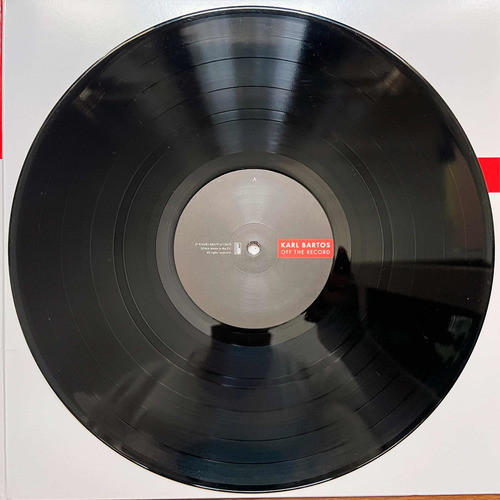 Karl Bartos Off The Record Lp Ed Lim. #729 De 1000 Kraftwerk (Usado)