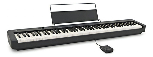 Piano digital Casio CDP-S90BKC2-BR Stage, 88 teclas, alto consumo de voltaje, 8 W