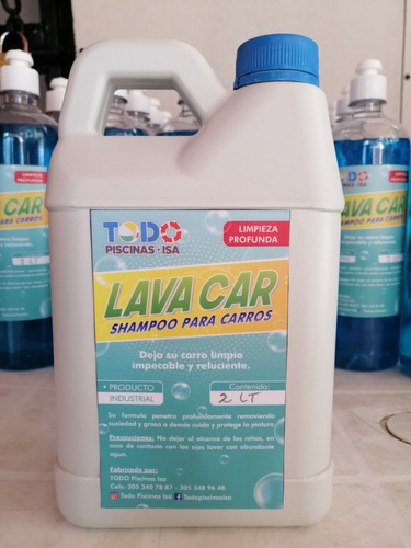 Shampoo Para Carros X 2lt 