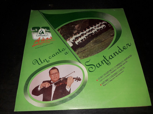 Un Canto A Santander Lp Vinilo Coro Alfonso Guerrero Lp