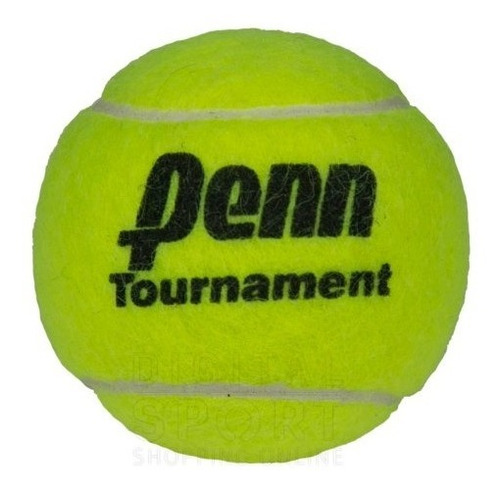 Pelotas Tenis Penn Tournament Sello Negro 30 Unidades