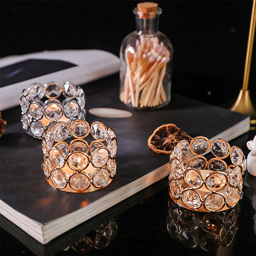 10pcs Porta Velas Cristal Colgantes Para Candelabros