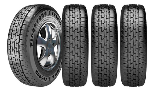 Combo 4 Neumaticos 195/70r15c Cv5000 Firestone