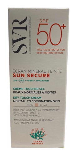  Svr Sun Secure Ecran Mineral Teinte Spf 50+.