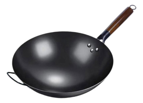 Sartén Wok Antiadherente Sartén Cocina 32cm Con Oreja