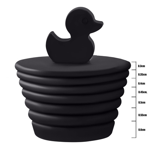 Paquete De 2 Tapones Universales De Silicona Para Bañera.