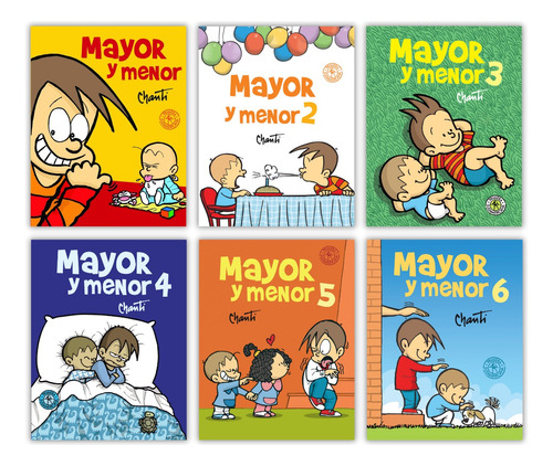 Pack Mayor Y Menor (libros 1 Al 6) - Chanti