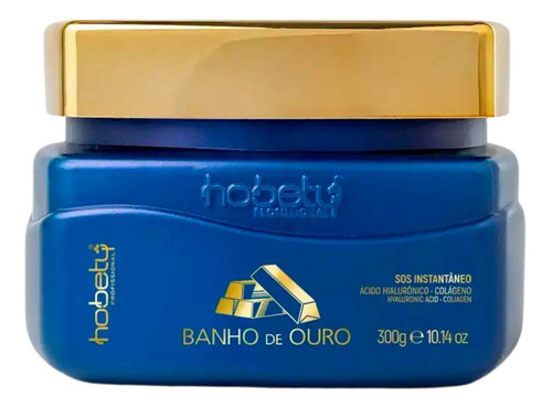 Máscara Banho De Ouro Hobety 300gr