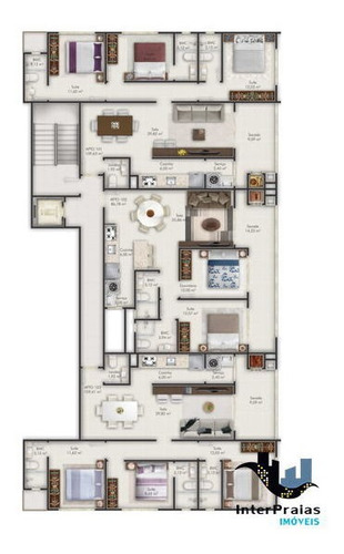 Imagem 14 de 16 de Apartamento Padrão Com 3 Quartos - 54504-v