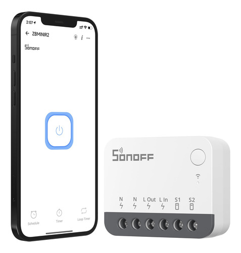 Sonoff Zbmini R2 Zigbee 3.0 Zbmini Extreme (zbminir2) Alexa