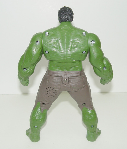 Figura Hulk De Accion 2012 Con Sonido Marvel Avengers Usado (Usado)
