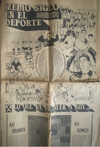 El Diario 50 Años De Deportes 1973, 16 Pág , Cr06b5 Leer