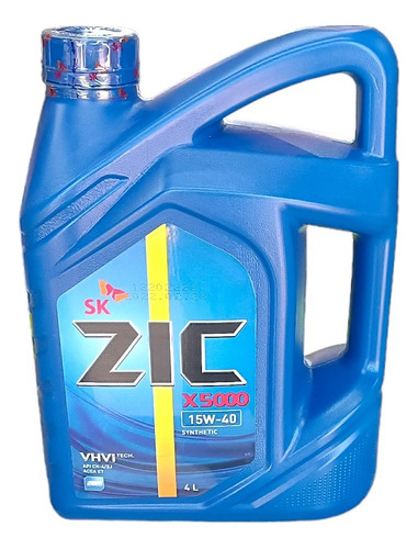 Aceite Lubricante Zic 15w-40 Api Ch-4/sj Synthetic, 4 Litros