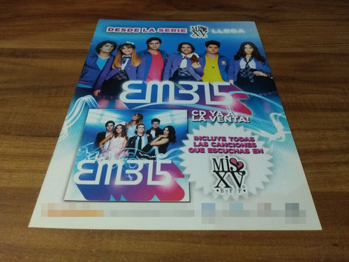 (pd261) Publicidad Clipping Eme 15 * Album * 2012