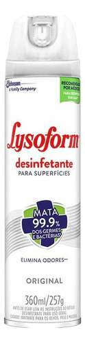 Desinfetante Spray Original Lysoform 360 Ml