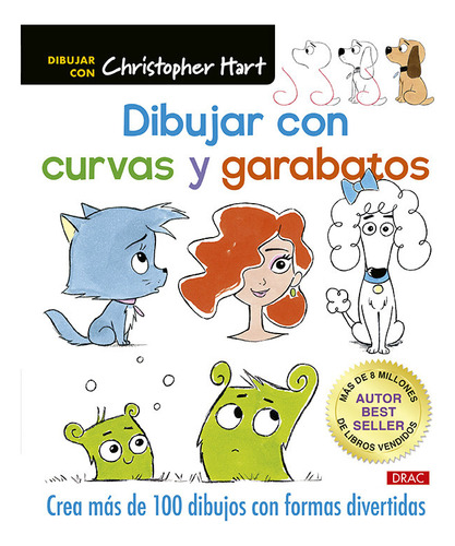 Libro Dibujar Con Curvas Y Garabatos - Hart, Christopher
