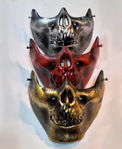 Comprar Tres Máscaras Media Careta Quijada Calavera