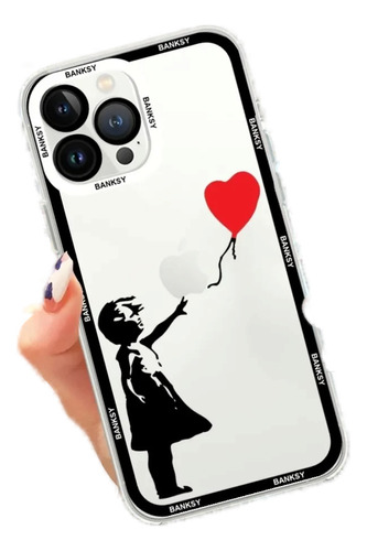 Funda De Teléfono Banksy, Artista De Graffiti, Para iPhone 1