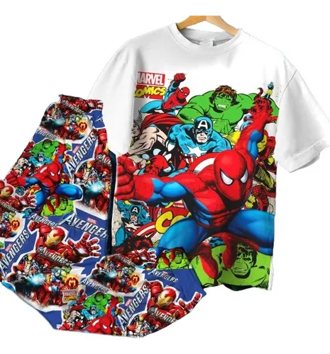 Pijamas Marvel Hombre Buzos MercadoLibre