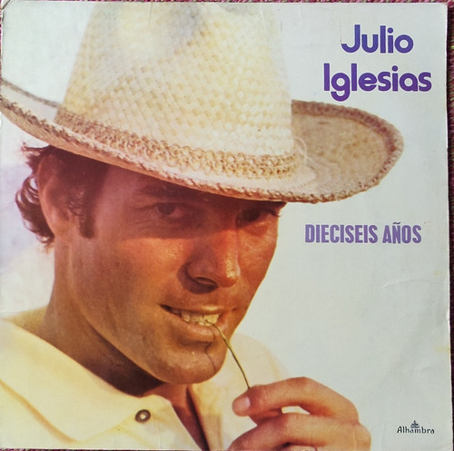 Vinilo Lp De Julio Iglesias 16 Años(xx1104
