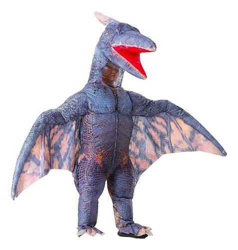 Disfraz Dinosaurio Pterodactilo Rex Inflable Motor Incluido
