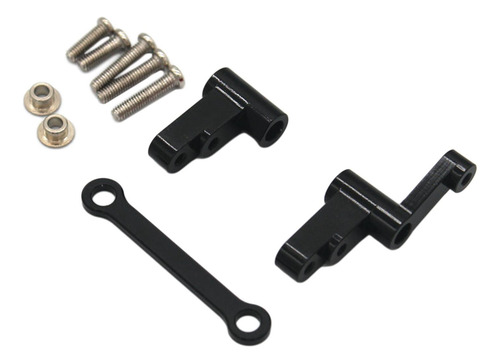 2 De Dirección De Coche Rc, Aleación De Aluminio, Alta