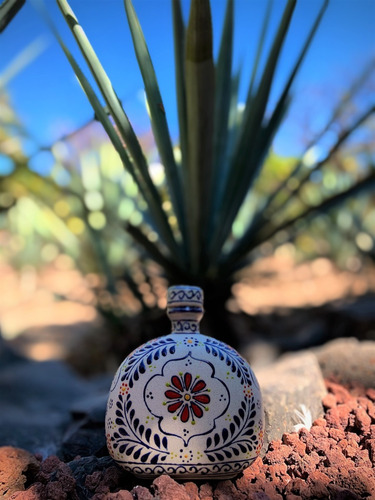Tequila La Cofradia Ed. Talavera Azul Reposado 375ml