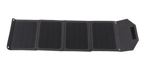 Panel Solar Exterior 24w S Dual Usb Dc Tipo C Con Salida Por