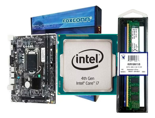 Combo Board  H81 + Intel Core I7 + 16gb Ram (reacondicionado (Reacondicionado)