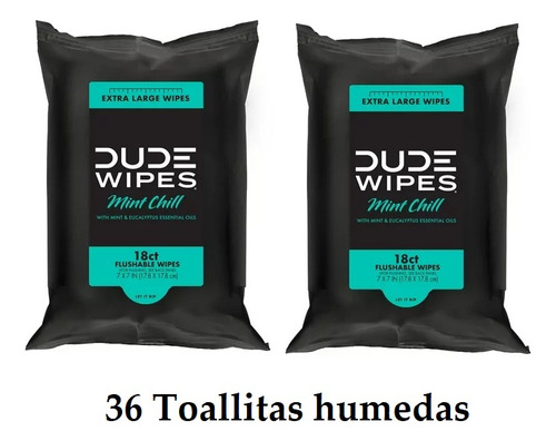 Toallitas Desechables Humedas Para Sanitario Adulto 36 Toall