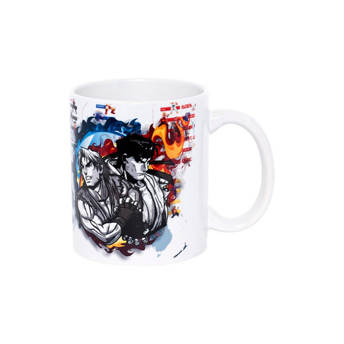 Imagem 2 de 10 de Canecas Personalizadas Porcelana 325 Ml Street Fighter