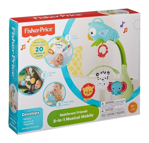 Juguete Para Bebe Recien Nacido Fisher Price Nuevo 3en1 