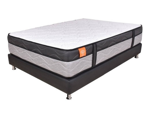 Combo Colchón Romance Relax Air Experience Queen + Base Cama