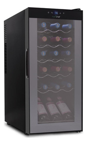 Refrigerador De Vino De 18 Botellas Nutrichef Pkcwc180